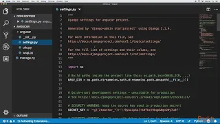 Learning Angular for Django Developers Django Project and Models packtpub com