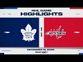NHL Highlights | Maple Leafs vs. Capitals - December 18, 2025