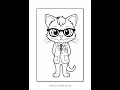 Unleash Your Creativity with Cat Coloring Pages Printable Vol 6