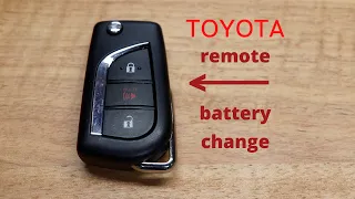 How to Toyota Key Fob Remote Keyless Battery
