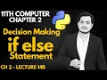 if else Statement in Python 11th Computer - Chapter 2