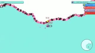 Great Run in Paper io2 - World Conflict