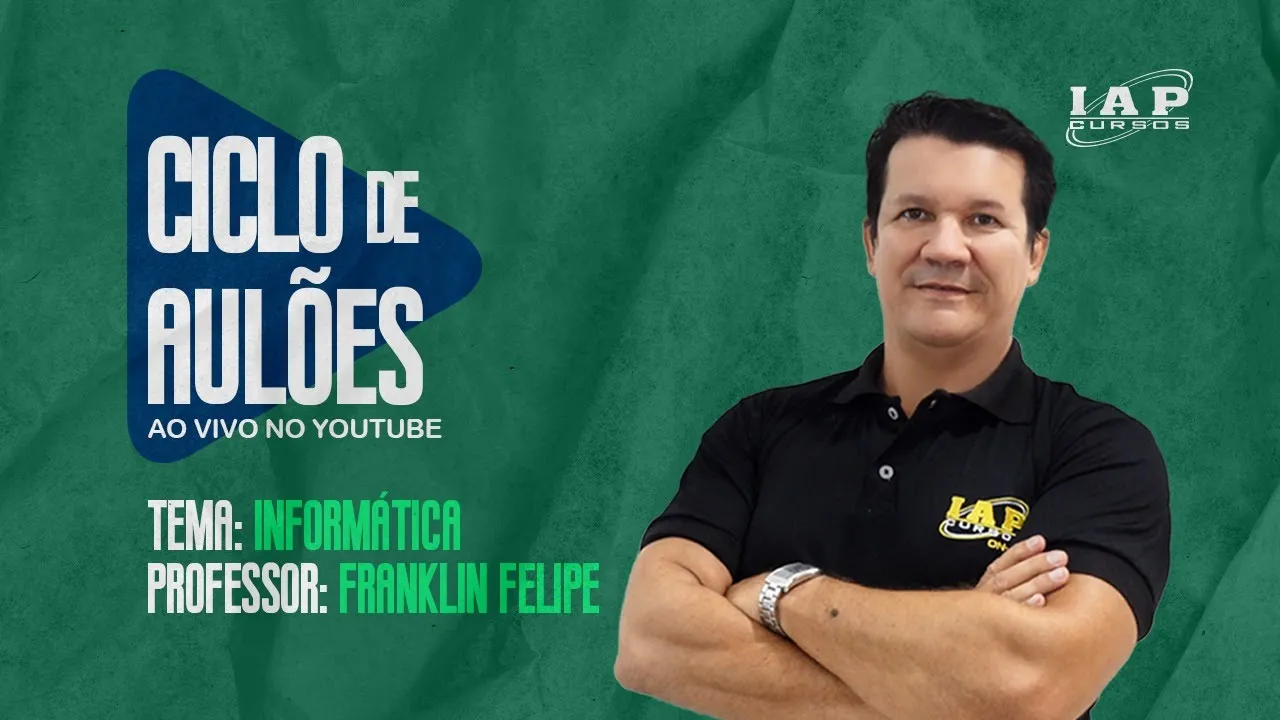 LIVE: INFORMÁTICA PARA CONCURSO.