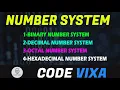 Number Systems - Binary Decimal Octal Hexadecimal Number System Conversion