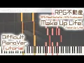 Download Lagu 【ガイド動画】RPG不動産OP「Make Up Life!」ジャストピアノ（中～上級）【Make Up Life! from RPG Real Estate : RPG Fudousan】