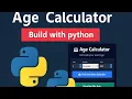 Build Your Own Modern Age Calculator App in Python With GUI Calendar Picker