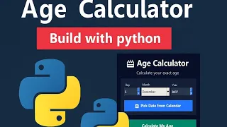 Build Your Own Modern Age Calculator App in Python With GUI Calendar Picker
