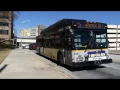 MARTA Bus 2008 New Flyer C40LF Route 21 Bus at M L K Jr Dr SW-Jesse Hill Jr Dr SE Downtown