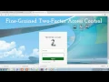 Fine-Grained Two-Factor Access Control for Web-Based Cloud Computing Services
