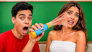 تحدي تجربة 100منتج محظور من امازون 😱 اخويا ( راح فيها ) 😭 !!
