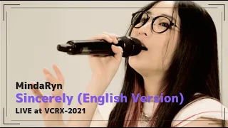 Download MindaRyn - Sincerely (English Version) | Live performance Video from VCRX-2021 MP3