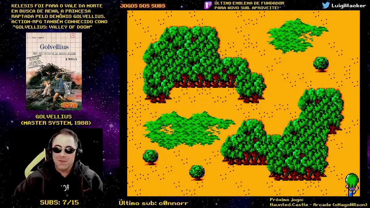 Golvellius (Master System) - 2° Dia (Jogos dos Subs)