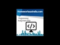 Programming Australia Assignment Help - HomeworkAustralia com