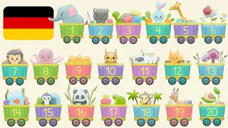 Learning The Numbers In German For Children Pronounce And Write With Examples 