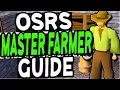 The Ultimate Master Farmer Guide Old School Runescape