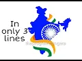 Making The Map Of INDIA in just 3 lines of code