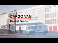 Cargo Van Rental Guide Find the Perfect Cargo Van for your Job