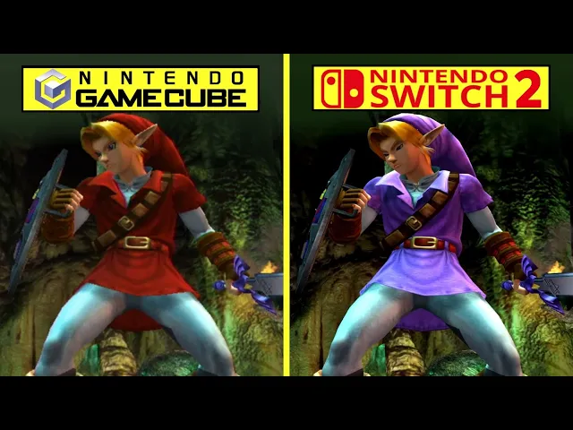 Soul Calibur 2 Switch 2 vs Gamecube Early Graphics Comparison