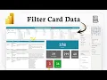 How to add filters to cards in Power BI Visual Precision