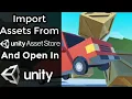Unity Import Assets And Open The Project Tutorial 2 Yuaw Tech
