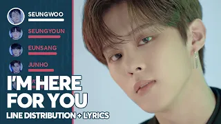 Download X1 - I'm Here For You (Line Distribution + Lyrics Color Coded) PATREON REQUESTED MP3