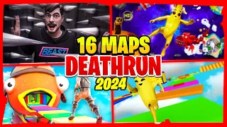 best 16 DEATHRUN maps in Fortnite A LOT of XP - DEATHRUN Fortnite Code