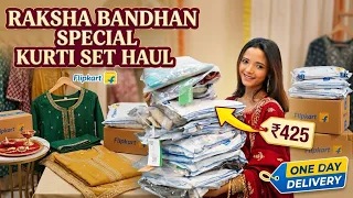Raksha Bandhan Special Kurti sets at ₹425😨❤️Delivey in just 1 Day?😱 #kurtiset #rakshabandhanspecial 