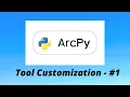 How to create and run a Customized Tool using ArcPy in ArcGIS - A Vector based analysis