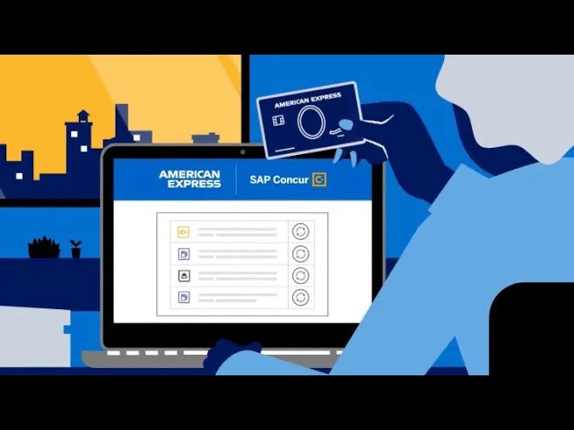 Concur Expense Character animation video