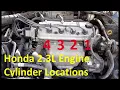 1996-2000 Honda 2 3L 2 7L 3 0L Engines Firing Order and Cylinder Locations Accord and Prelude