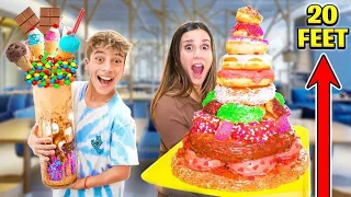 eating the most gigantic desserts in the world 
