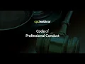 Lagu CPD Webinar: Code of Professional Conduct