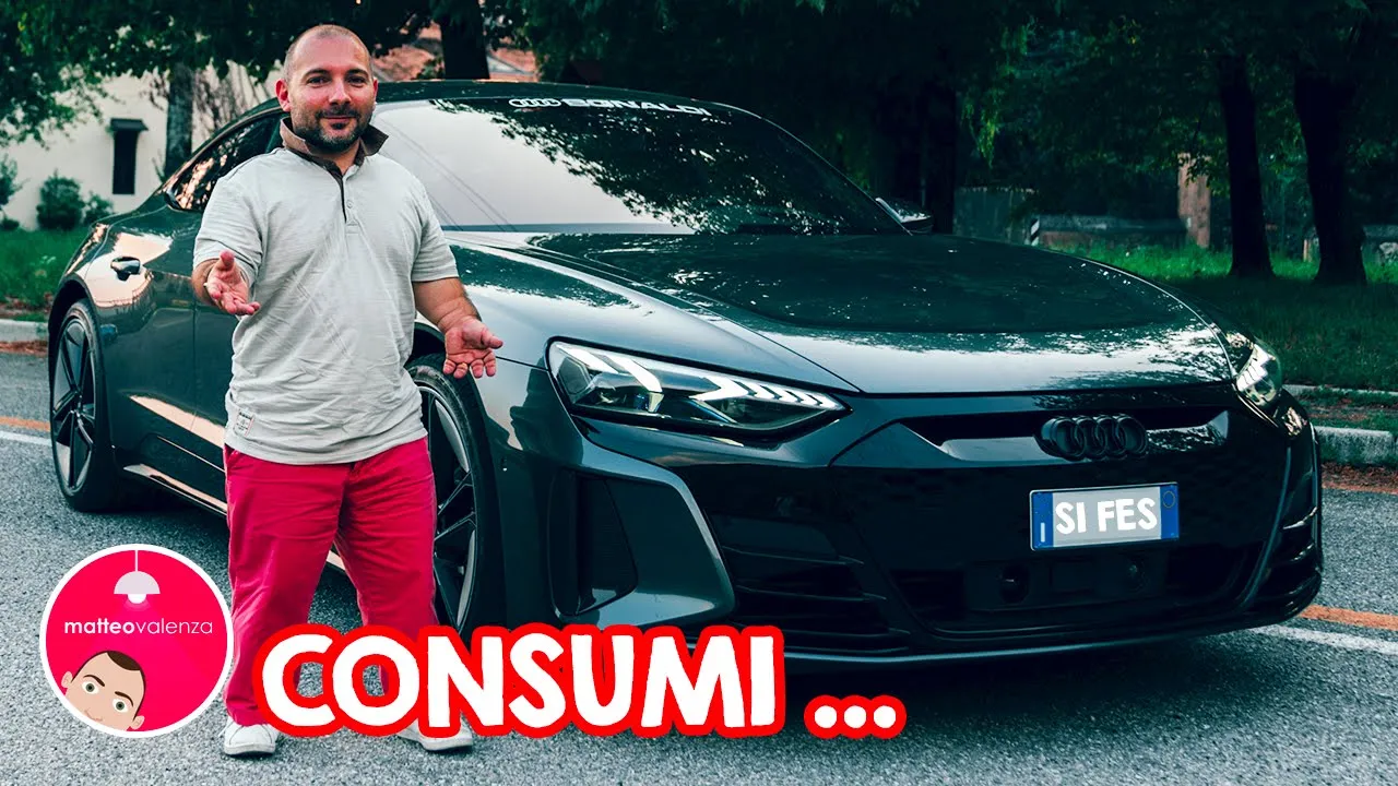 Audi RS e-tron GT, consumi alla prova tra città e autostrada