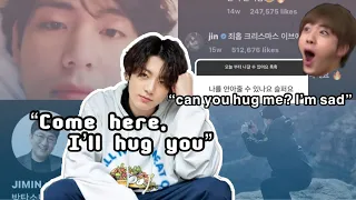 BTS is WILD on Instagram and I m very entertained JK the heartthrob Hobi the instagram master