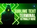 Terminal in Sublime Text Editor