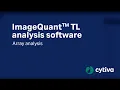 ImageQuant TL image analysis software - Array analysis