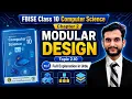 FBISE Class 10 Computer Science - Chapter 2 Modular Design Topic 2 10