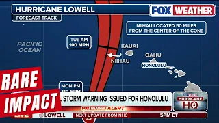 Hurricane Lowell Could Make Rare Direct Hit On Hawaii