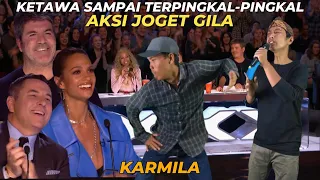 orang bule pun sampai ketawa terpingkal pingkal aksi joget gila