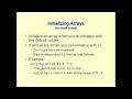 Tutorial 12 - Arrays in Java
