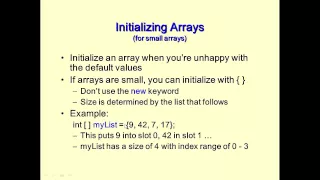 Tutorial 12 - Arrays in Java