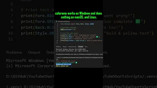 Add Color to Your Python Terminal in Windows