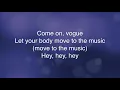 Download Lagu Vogue - Madonna (Lyrics)