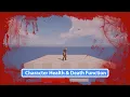 Player health and Death function Side scrolling tutorial part - 3