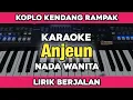 Download Lagu Karaoke - Anjeun Rafly Sunandar Nada wanita Koplo Kendang Rampak Lirik Berjalan