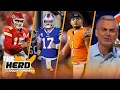 Can Justin Fields overcome Bears roster Patrick Mahomes vs Josh Allen NFL THE HERD