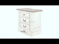 Realyn Two Tone 3 Drawer Nightstand from Signature Design by Ashley