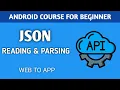 Retrieve Parse JSON API from Web URL in Android Android Tutorials in Hindi
