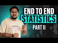 Learn Statistics for Data Analytics Data Science from Scratch Part II Satyajit Pattnaik