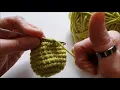 How to Crochet an Invisible Decrease for Amigurumi Left-Handed Version